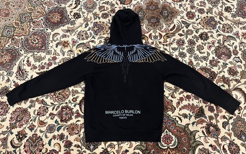 Marcelo burlon men - men's, black