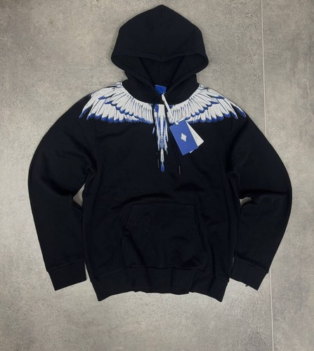 Marcelo burlon black hoodie - burlon,