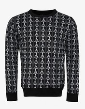 Felpa nera Marcelo Burlon x